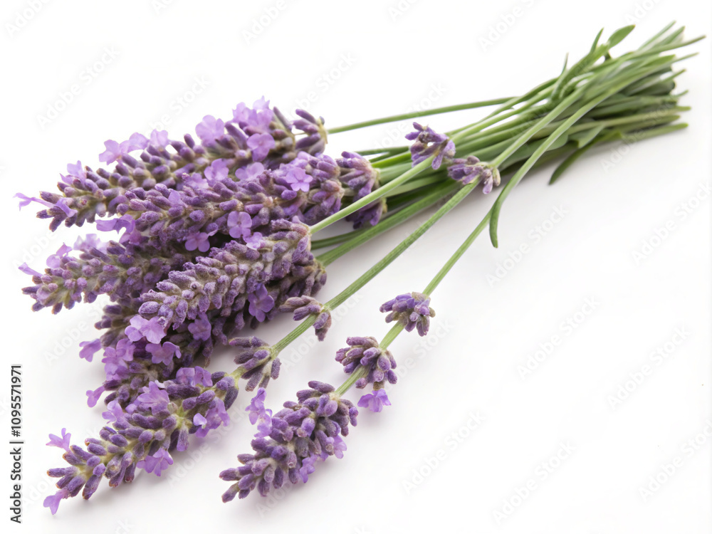 Naklejka premium bunch of lavender. lavender, flower, purple, plant, herb, bouquet, nature, flowers, bunch, aromatherapy, herbal, isolated, medicine, beauty, aromatic, lavandula, aroma, blossom, perfume, flora, spa, f