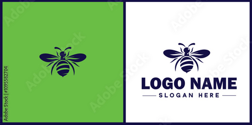  Pest Control icon Exterminating services Vermin control Insect control flat logo sign symbol editable vector