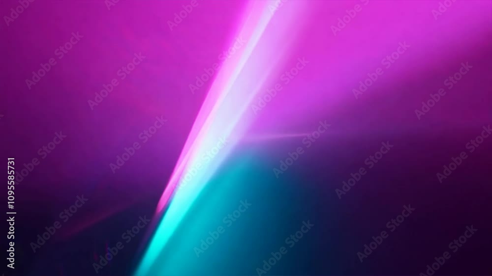 Vibrant Abstract Light Patterns in Pink and Blue Dynamic Visual Experience of Energy and Movement Through Color Interplay