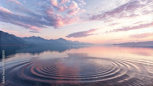 delicate ripples in soft pastel shades, calming effect, soft pastels, relaxed state, serenity now