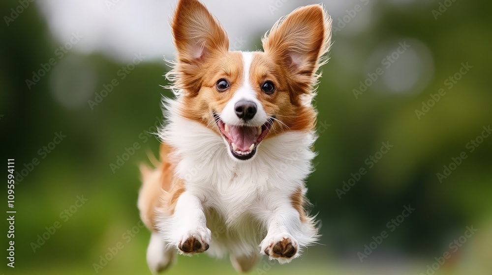 Happy Shetland Sheepdog in Action Happy Shetland Sheepdog in Action