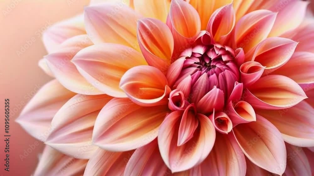 A vibrant close-up of a blooming flower showcasing intricate petals and soft colors. A vibrant close-up of a blooming flower showcasing intricate petals and soft colors.