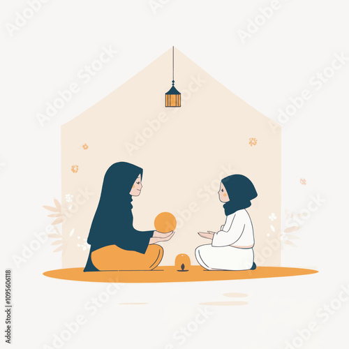Religious people praying