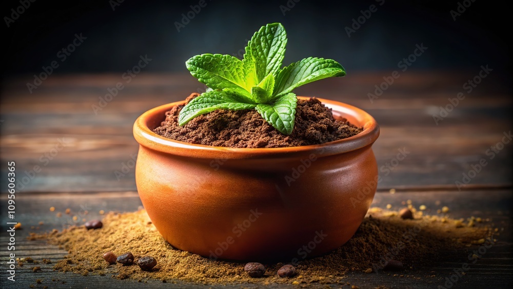 Delight your taste buds with a whimsical dessert pot, a fusion of crumbled cake and refreshing mint. Delight your taste buds with a whimsical dessert pot, a fusion of crumbled cake and refreshing mint.