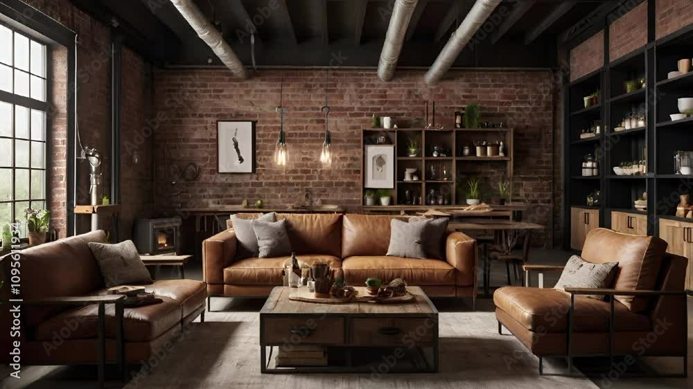 interior of a house with sofa and table interior of a house with sofa and table