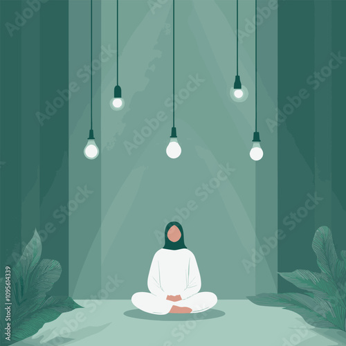Religious people praying