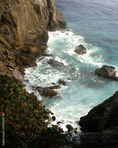 rocks and sea