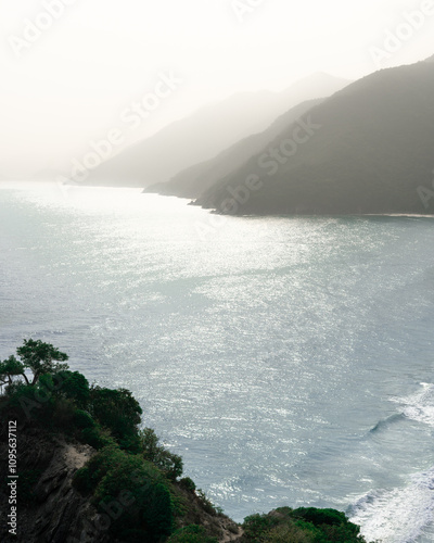 sea and mountains