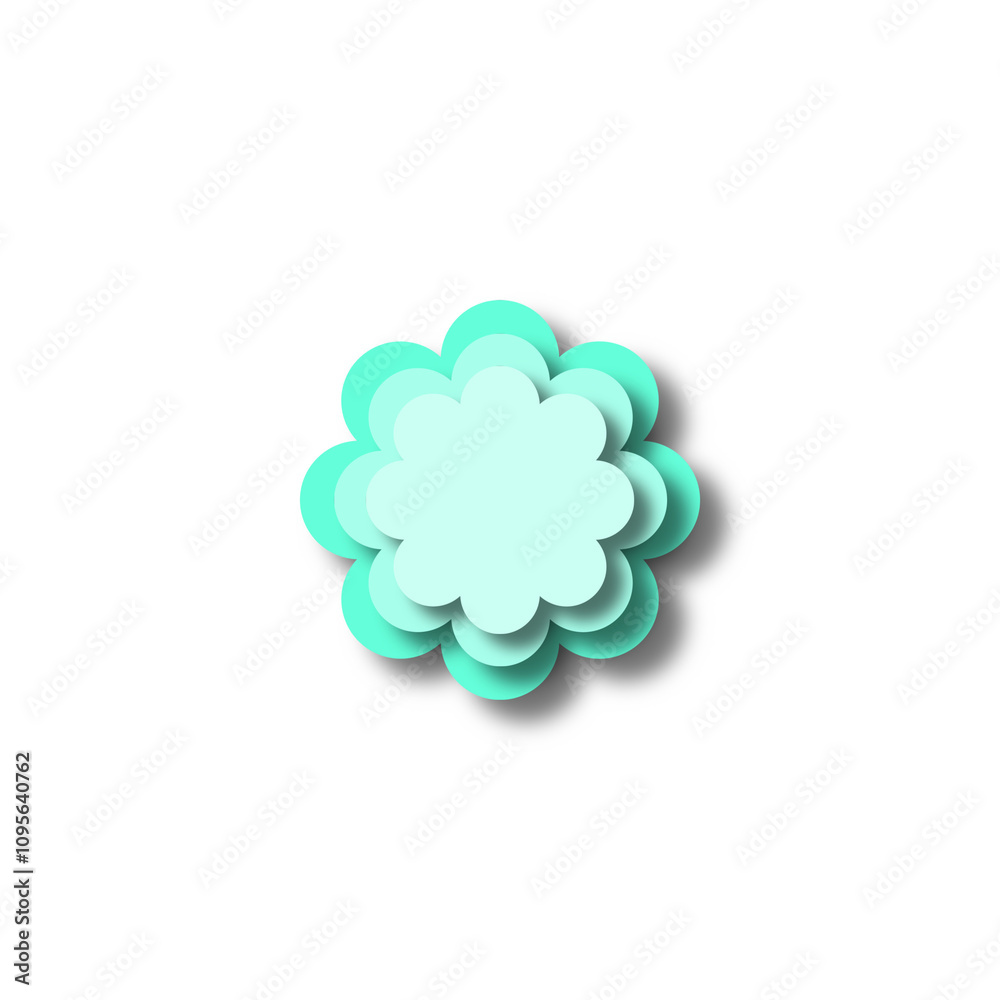 Green flower