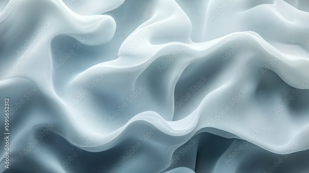 Fototapeta premium Ethereal Fabric Texture for Soft and Dreamy Designs