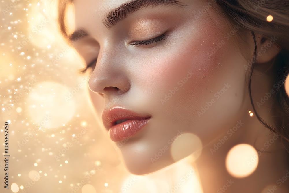 Cosmetic ingredients, face massage packs, Generative AI Cosmetic ingredients, face massage packs, Generative AI