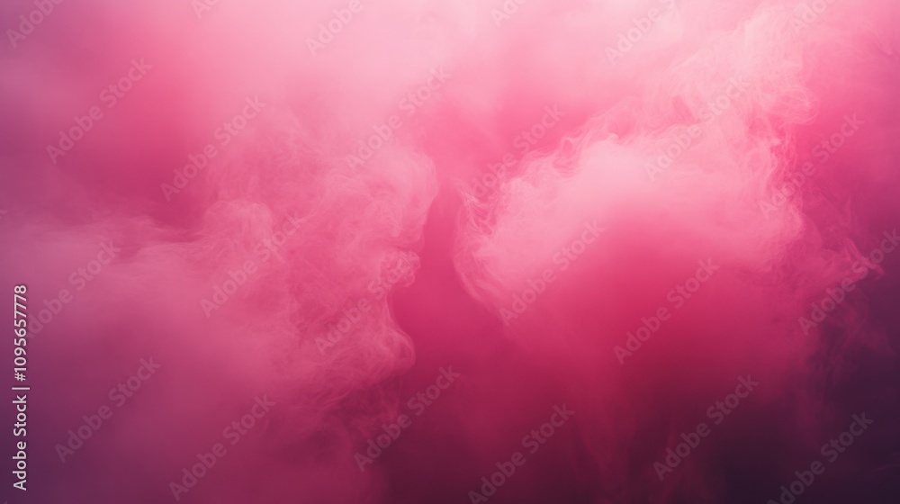 Naklejka premium Ethereal Pink Smoke Abstract Background for Creative Projects