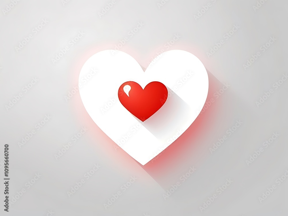 red heart