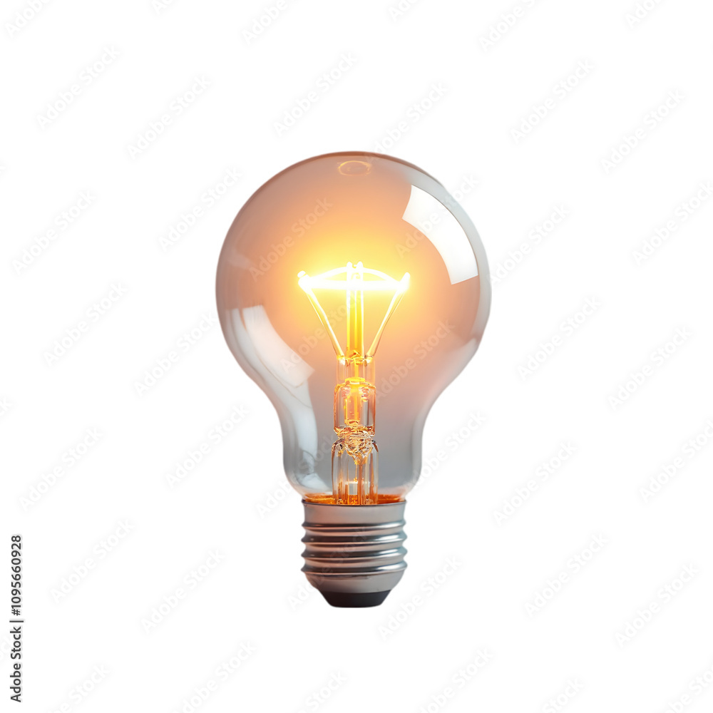 Illuminating Innovation Bright Light Bulb Showcase Modern Home Setting Product Photography Indoor Environment Close-Up View Concept of Energy Efficiency for SEO Impact