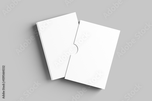 Foto Slipcase Book Cover Mockup
