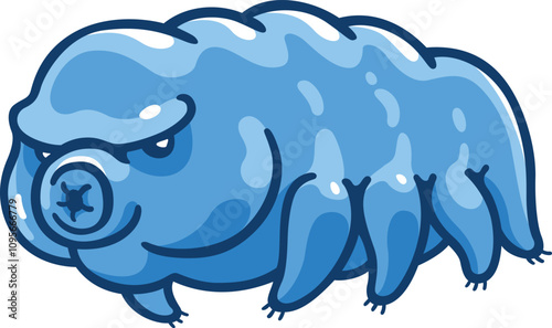 Tardigrade (Water Bear) Mascot Design
