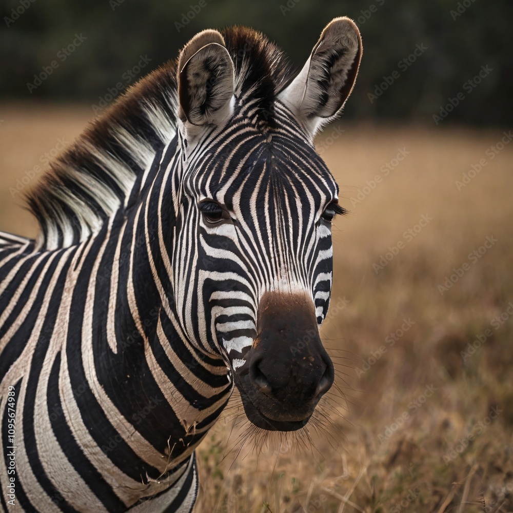 Naklejka premium zebra
