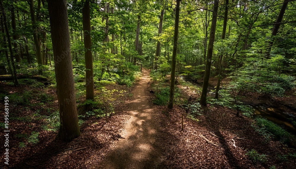 The forest path is a story waiting to be told. The forest path is a story waiting to be told.