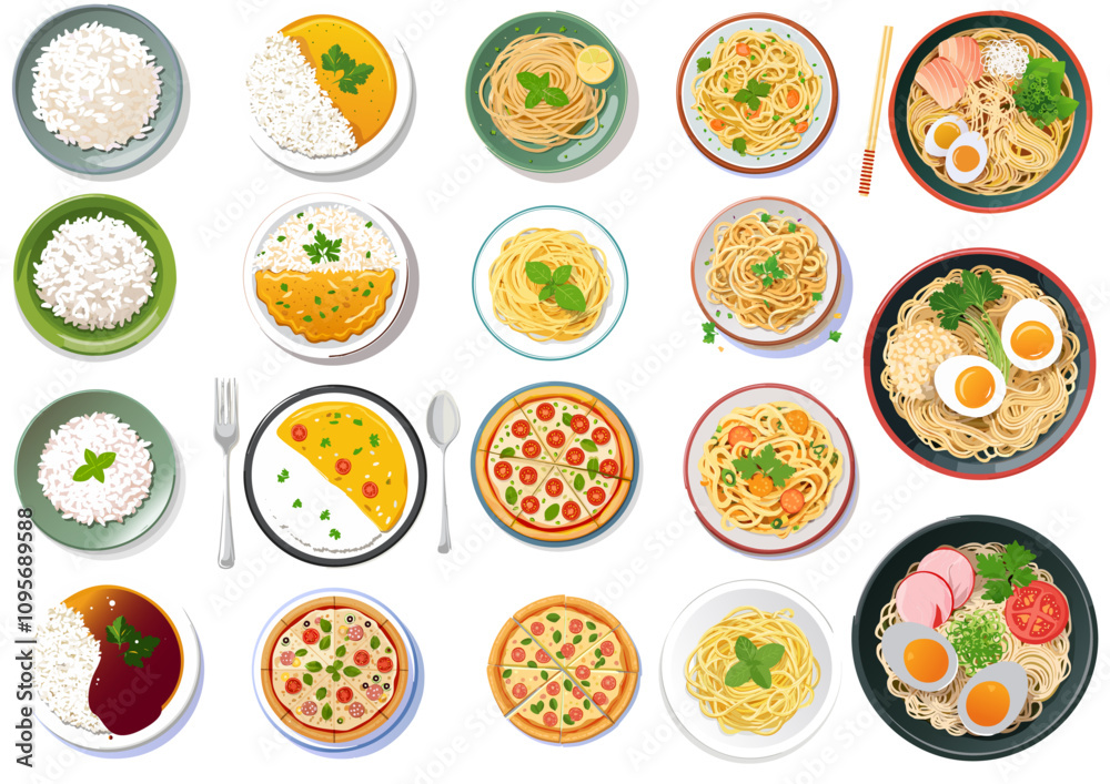 料理のイラスト集_02 料理のイラスト集_02