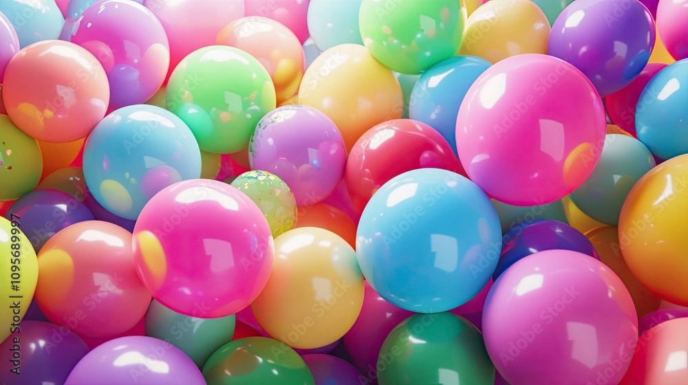 Crafted on Happy New Year 2025 written on a festive background of colorful balloons, with playful, rounded letters in vibrant rainbow hues. Crafted on Happy New Year 2025 written on a festive background of colorful balloons, with playful, rounded letters in vibrant rainbow hues.