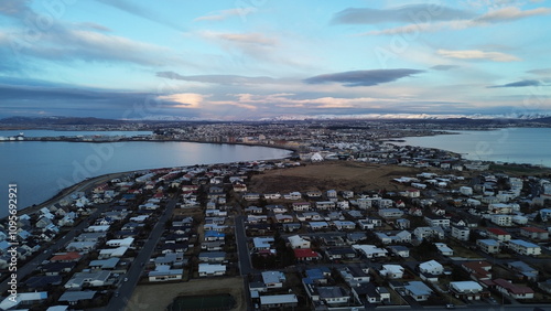 Overlooking Reykjavik