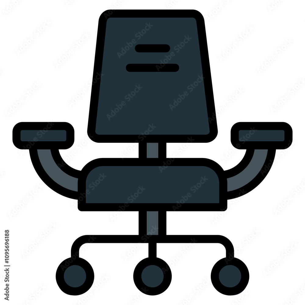 Office Chair Icon Office Chair Icon