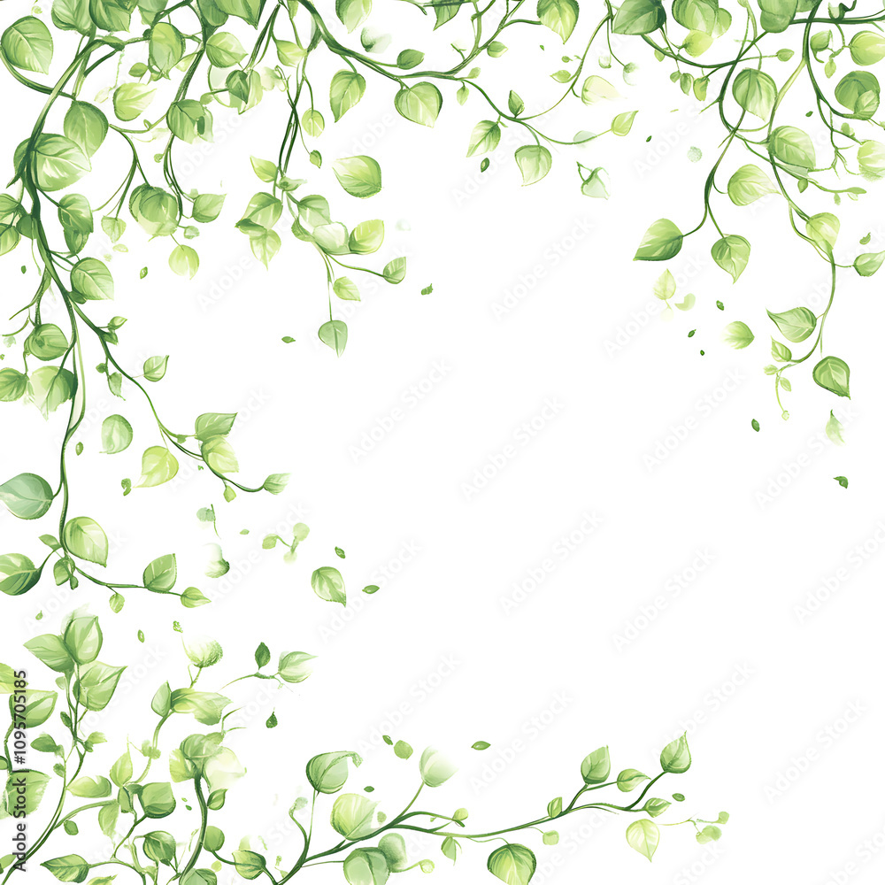 modern 2D doodle cartoon flower concept with open space for text, featuring whimsical floral and leafy elements on crisp white backgrounds. modern 2D doodle cartoon flower concept with open space for text, featuring whimsical floral and leafy elements on crisp white backgrounds.