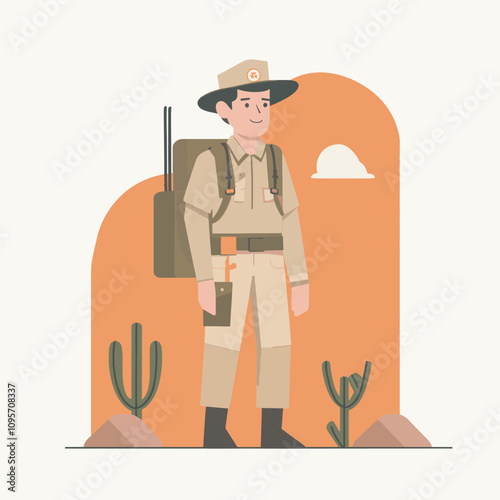 Scouts honor character Set