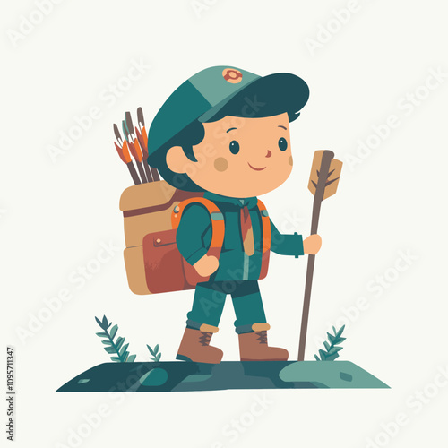 Scouts honor character Set