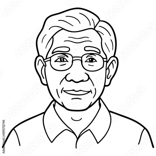 arsightedness senior man
