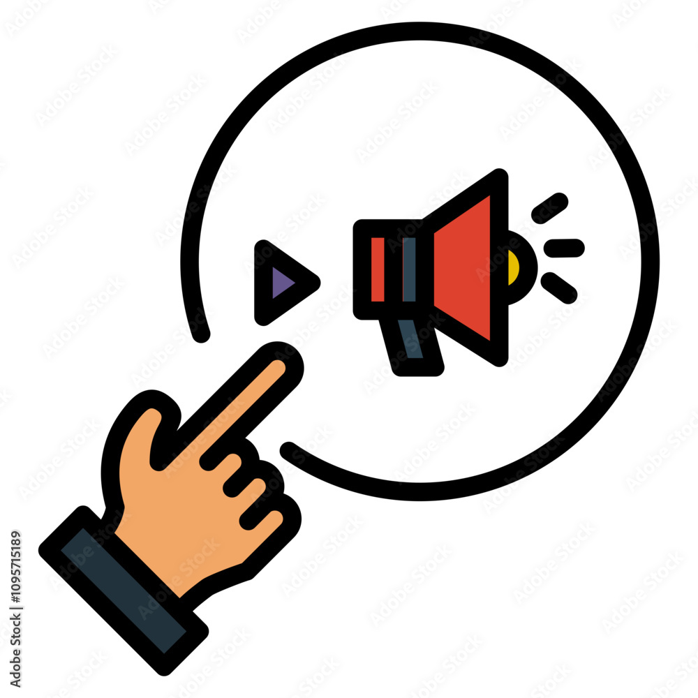 Call To Action Icon Call To Action Icon