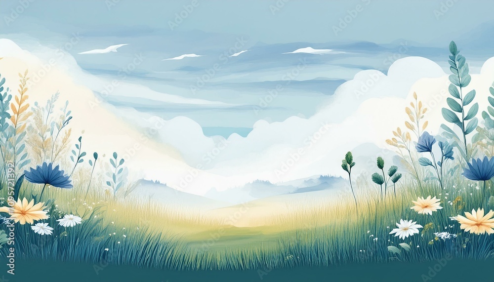 Obraz premium Prémonition du printemps