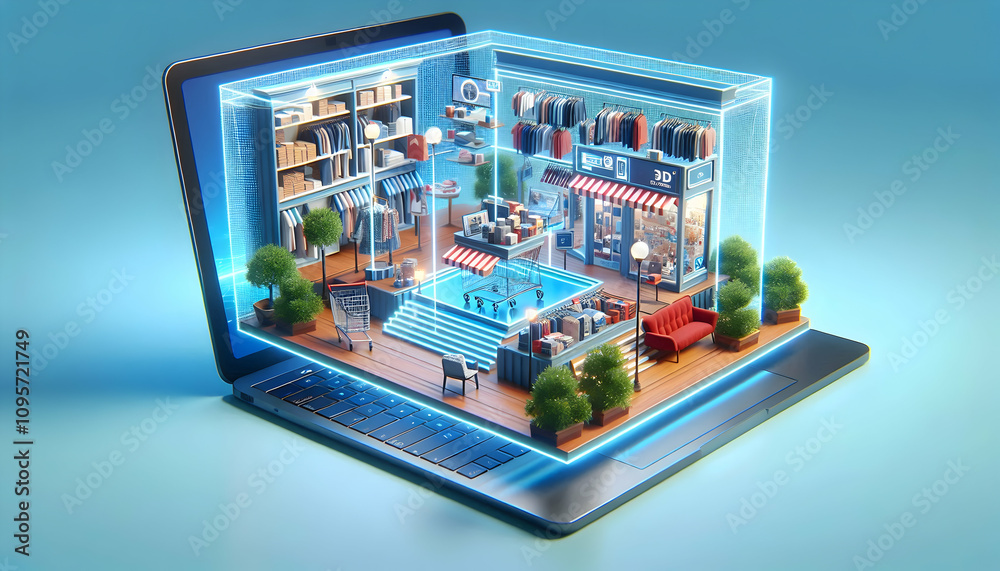Medical A 3D model of a virtual shopping experience, illustrating how 3D technology is transforming e-comme3 Medical A 3D model of a virtual shopping experience, illustrating how 3D technology is transforming e-comme3