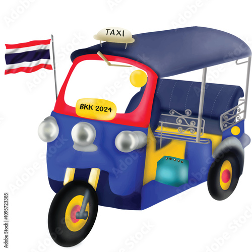 Tuk Tuk car Thailand 