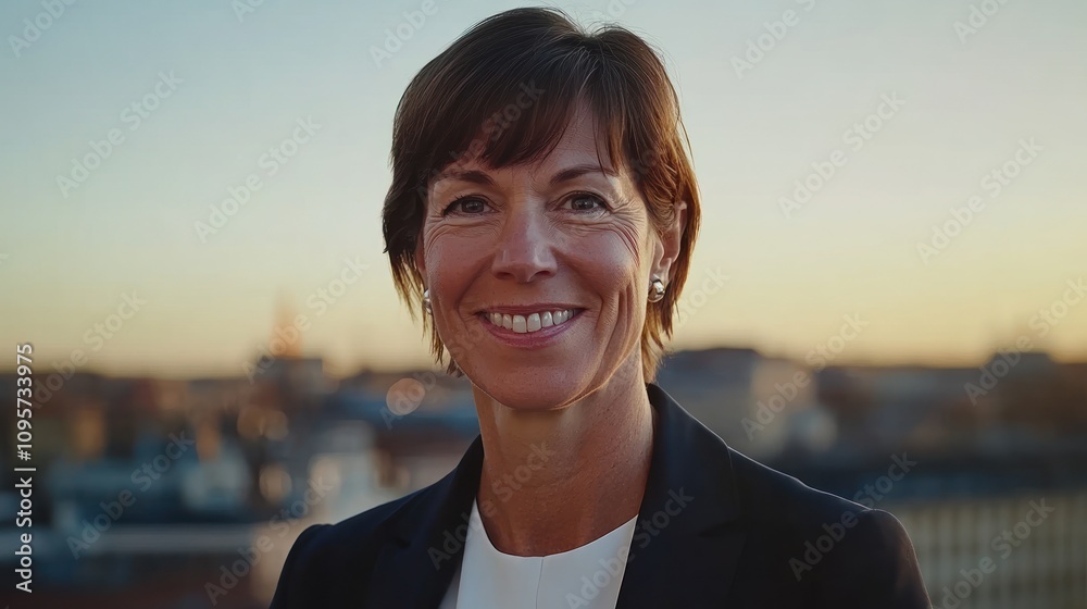 Smiling Businesswoman Portrait Smiling Businesswoman Portrait