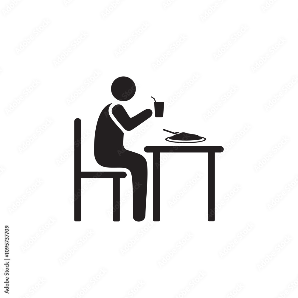 eat icon symbol sign vector eat icon symbol sign vector
