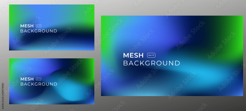Fototapeta premium gradient mesh background
