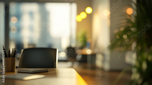 Wallpaper Mural Office workspace design modern office photo bright environment close-up view productivity concept for enhanced creativity Torontodigital.ca