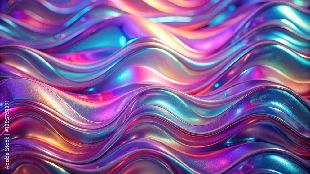 Wavy holographic glass texture in iridescent pink and purple colors, ,holographic, glass, texture, wavy, iridescent Wavy holographic glass texture in iridescent pink and purple colors, ,holographic, glass, texture, wavy, iridescent