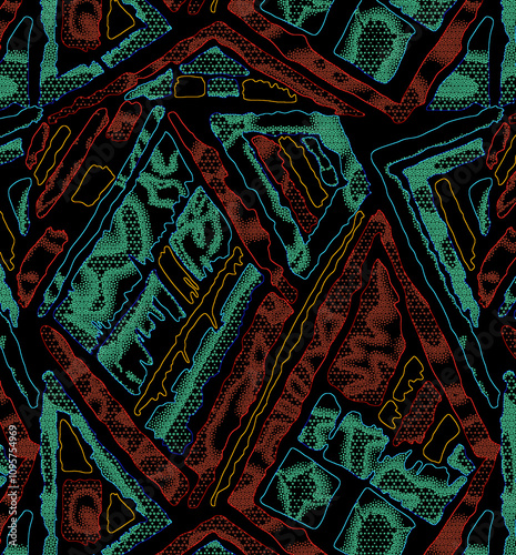 seamless tiny flowers and leaf colorful pattern. fabric print.