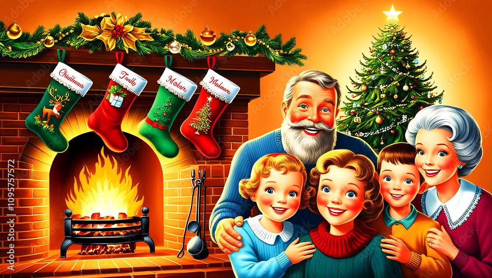 Fototapeta premium クリスマスカード