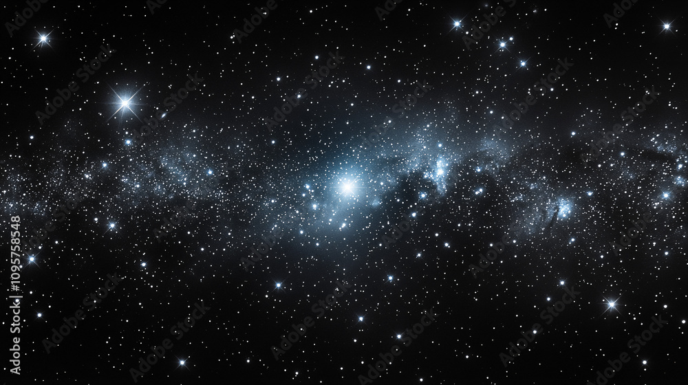 Vast expanse of deep black space filled with distant stars, ideal for promoting astronomy events, science fiction themes, or cosmic-themed art projects. Vast expanse of deep black space filled with distant stars, ideal for promoting astronomy events, science fiction themes, or cosmic-themed art projects.