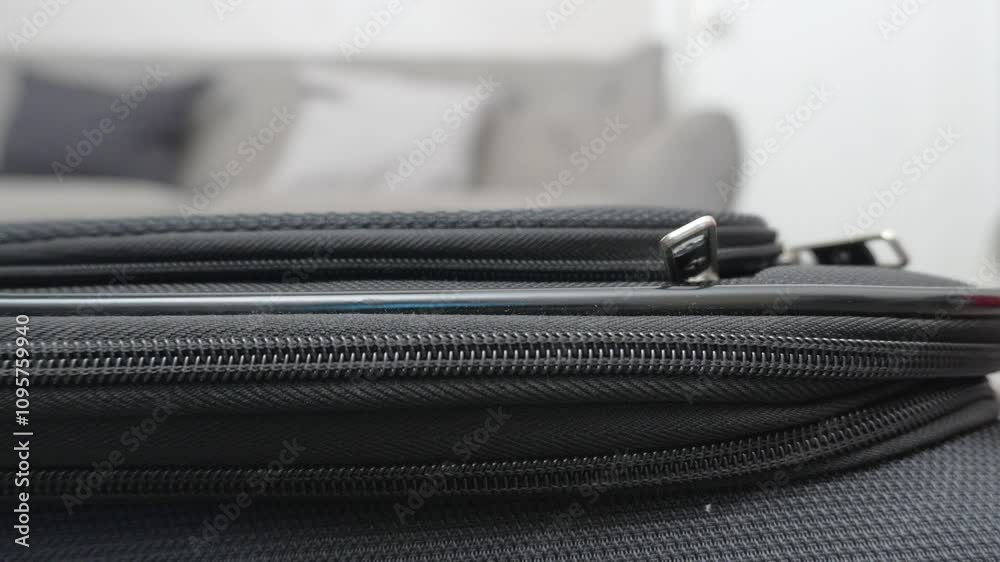 Zipping Up Hand Carry travel suitcase Zipping Up Hand Carry travel suitcase