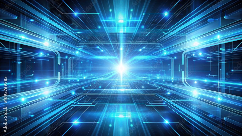 Abstract futuristic technology background with dynamic cool blue lines, futuristic, abstract, technology, dynamic, cool Abstract futuristic technology background with dynamic cool blue lines, futuristic, abstract, technology, dynamic, cool