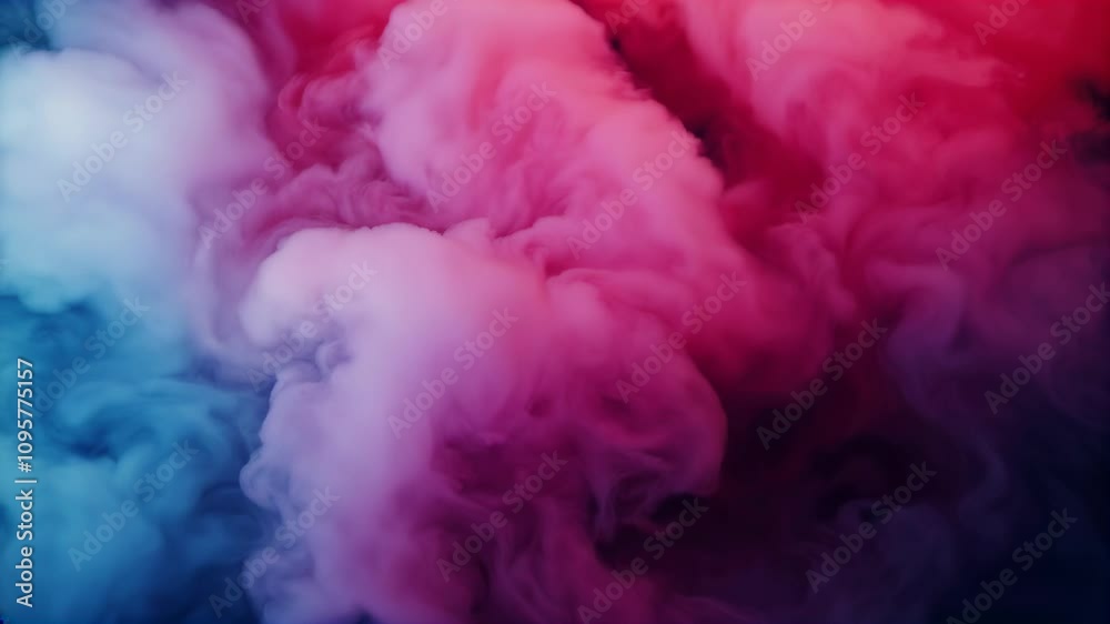 Mesmerizing swirls of electric blue and hot pink smoke create ethereal formations against deep black void. Delicate tendrils intertwine, forming dynamic patterns with smooth color transitions. Mesmerizing swirls of electric blue and hot pink smoke create ethereal formations against deep black void. Delicate tendrils intertwine, forming dynamic patterns with smooth color transitions.