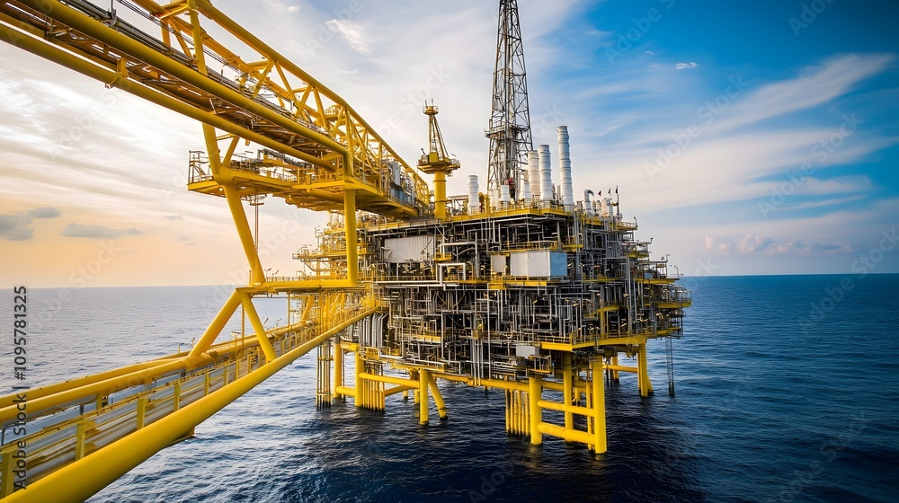 Fototapeta premium Rising Oil Prices and Production Costs