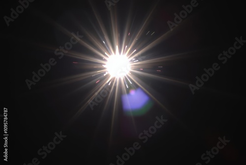 Dazzling spectacle A brilliant blinding flash of light occurs mo