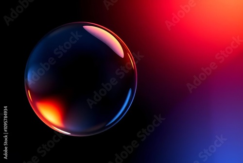 Droplet with Density Gradients Variations in density within the