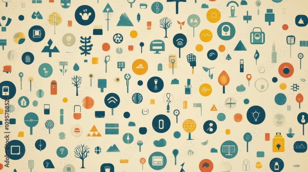 Background pattern with hand drawn eco friendly energy icons. Vector illustration in retro style. Background pattern with hand drawn eco friendly energy icons. Vector illustration in retro style.