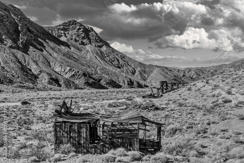 Inyo Mine area at Death Valley photo